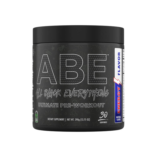 ABE ALL BLACK EVERYTHING PRE-WORKOUT | ENERGY FLAVOUR 