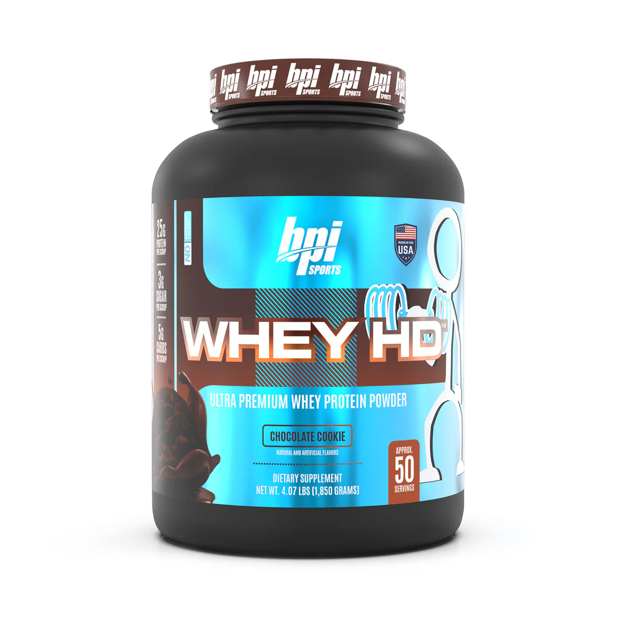 BPI WHEY HD - CHOCOLATE COOKIE | GYMSUPPLEMENTSUS.COM