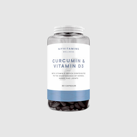 Curcumin & Vitamin D3 Capsules | gym supplements u.s