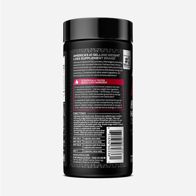 HYDROXYCUT HARDCORE ELITE | 100 CAPSULES | GYM SUPPLEMENTS U.S