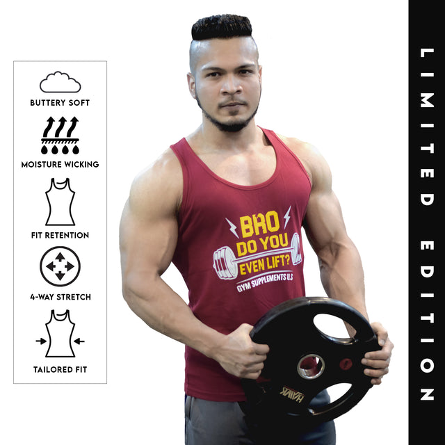 BRO DO YOU EVEN LIFT | STRINGER | GYM SUPPLEMENTS U.S 