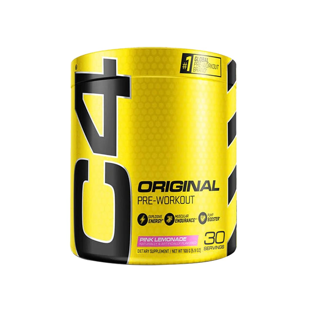 C4 ORIGINAL - 30 SERVINGS | PINK LEMONADE FLAVOR | GYMSUPPLEMENTSUS.COM