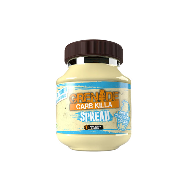 CARB KILLA PROTEIN SPREAD | WHITE CHOCOLATE COOKIE FLAVOR | GYM SUPPLEMENTS U.S