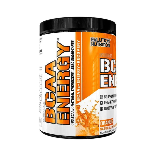 EVL BCAA ENERGY | ORANGE FLAVOR | GYMSUPPLEMENTSUS.COM