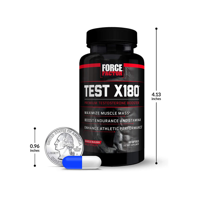 FORCE FACTOR® TEST X180 | GYM SUPPLEMENTS U.S