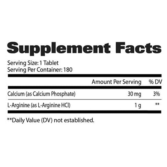 GAT SPORT L-ARGININE | 180 TABLETS | NUTRITION FACTS | GYM SUPPLEMENTS U.S 