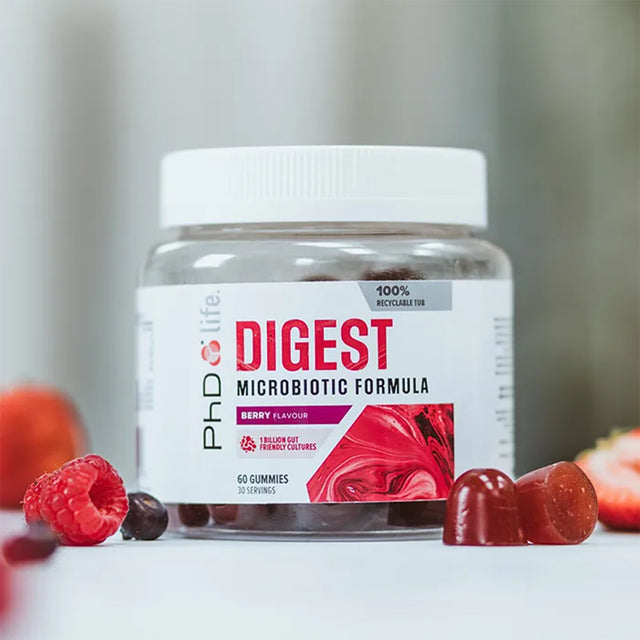 LIFE DIGEST GUMMIES | BERRY FLAVOR | GYM SUPPLEMENTS U.S 