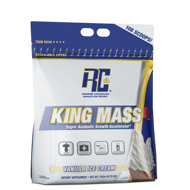 KING MASS XL | VANILLA ICE CREAM | GYM SUPPLEMENTS U.S 