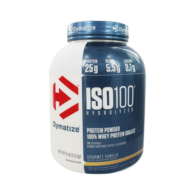 ISO100 HYDROLYZED | GOURMET VANILLA |  GYM SUPPLEMENTS U.S