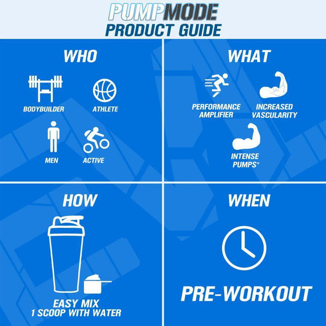 PUMP MODE - GYM SUPPLEMENTS U.S